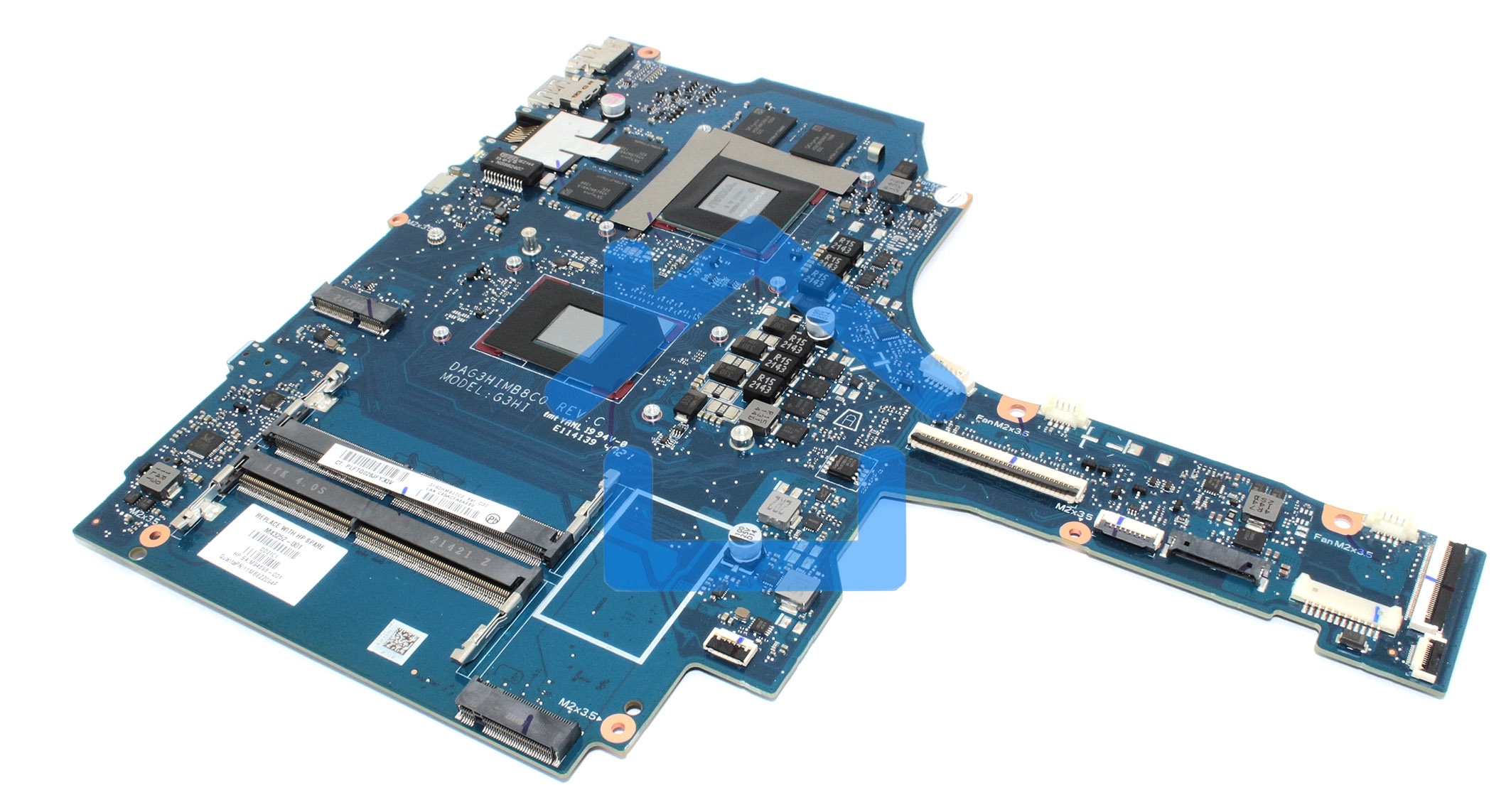 Материнская плата HP Pavilion GAMING 15-EC M94698-001, M43252-001