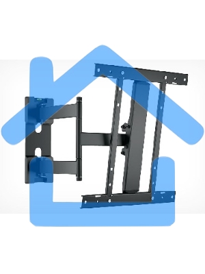 Кронштейн для LCD Holder LCD-SU4601-B черный, диагональ экрана 26″–50″до 35кг.