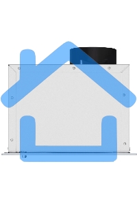 Вытяжка встраиваемая HOMSair Crocus Push 52 белый, 51.8 см, 850 куб. м/ч, 53 дБ