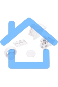 Внутренний магнитный замок блокиратор для выдвижных ящиков 4 шт. 