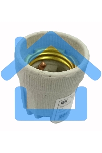 Патрон подвесной керамический, Е27, индивидуальный пакет, IEK Iek EPC10-04-02-K01 Пкр27-04-К43