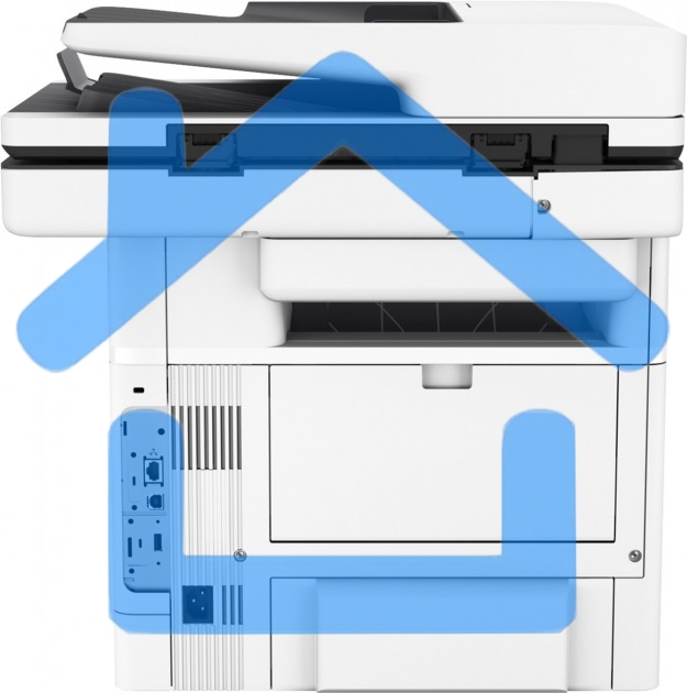 МФУ лазерное HP LaserJet Enterprise M528dn (1PV64A #B19), A4, ч/б, печ. до 43 стр/мин., скан. до 43 стр/мин. (ч/б) 38 стр/мин. (цвет), 1200 x 1200 dpi (печать) 600x600dpi (сканер), USB, RJ-45, Air Print, Mopria