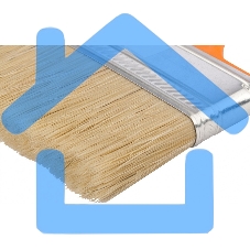 Кисть плоская Matrix для фасадных работ, 120х35 мм, натуральная щетина, пластиковая рукоятка 83395