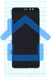 Дисплей для Samsung Galaxy A8 Plus A730F (2018) в сборе с тачскрином (OLED) черный