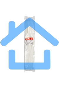 Хомут-стяжка кабельная нейлоновая Rexant 500 x4,8 мм, белая, упаковка 100 шт.