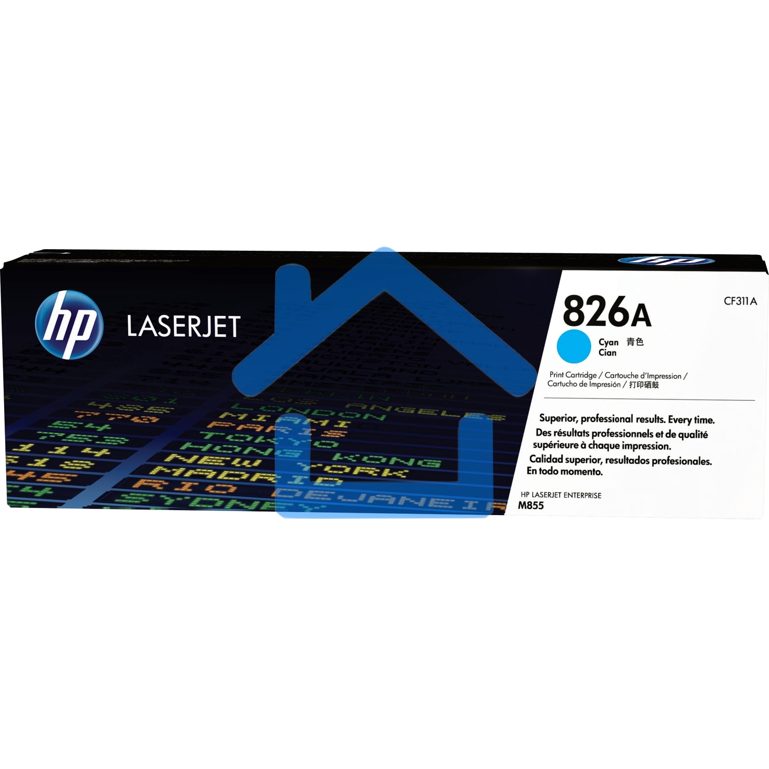 Тонер Картридж HP 826A CF311A голубой для HP CLJ Ent M855