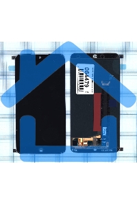 Дисплей для Meizu 15, черный с рамкой