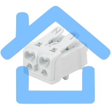 Клемма пружинная соединительная КСП 2-полюсная с монтажными ножками (100 шт./уп.) Rexant