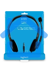 Гарнитура Logitech Headset H111 Stereo grey (981-000594/981-000593/981-000588)