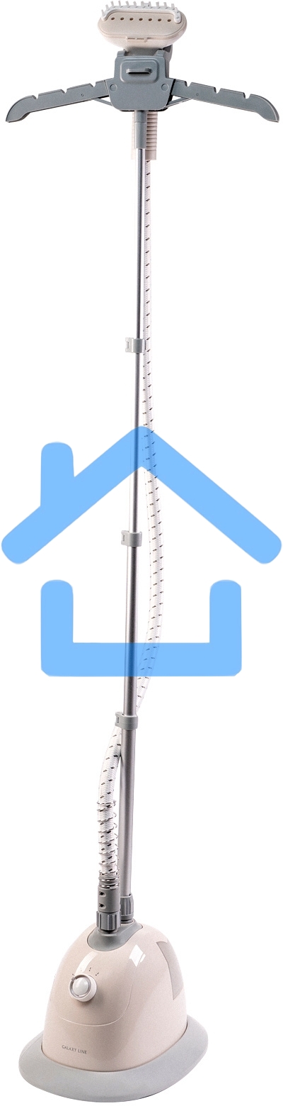 Отпариватель Galaxy Line GL 6212, бежевый, стационарный, 1800 Вт, объем контейнера для воды 1 л, 3 режима отпаривания