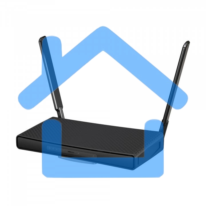 Wi-Fi маршрутизатор Mikrotik C53UiG+5HPaxD2HPaxD Hap ax3, 4*1Gbit, 1*2.5Gbit, 2.4/5Ghz, AX1800,
