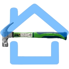 Молоток-гвоздодер СИБРТЕХ,450г, с магнитом, фибергласовая обрезиненная рукоятка СИБРТЕХ 10441