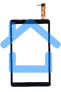 Сенсорное стекло (тачскрин) XC-PG1010-110-A0, черное