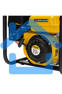 Мотопомпа бензиновая для грязной воды PX-80D7, 7 л.с., 3