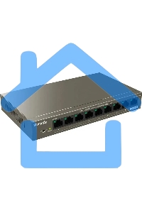 Коммутатор 9PORT 10/100/1000M POE TEG1109P-8-102W TENDA