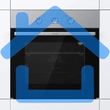 Встраиваемый духовой шкаф электрический Gorenje BO6727E03NX, черный/серебристый