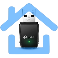 Адаптер TP-LINK Archer T3U AC1300 Мини Wi-Fi MU-MIMO USB-адаптер