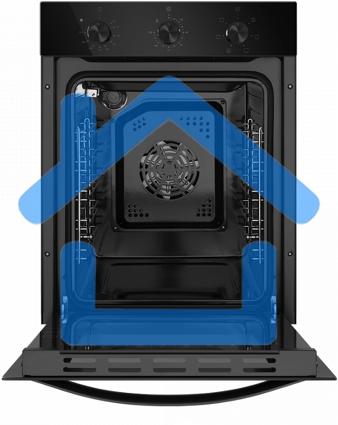 Шкаф духовой электрический Maunfeld EOEC516B2, встраиваемый