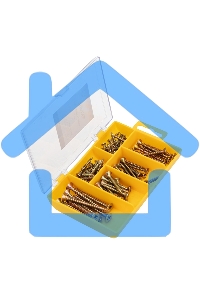 Набор саморезов для ДСП 76 шт.