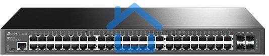 Коммутатор 48-портовый гигабитный управляемый уровня 2+ TP-Link TL-SG3452X JetStream с четырьмя слотами SFP+ 10 Gbит/с