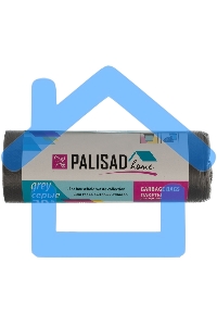 Пакеты для мусора 20 л x 30 шт. серые, HomePalisad