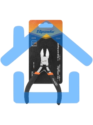 Бокорезы mini 130 мм, SPARTA, авторазжим, никелированные, 17824