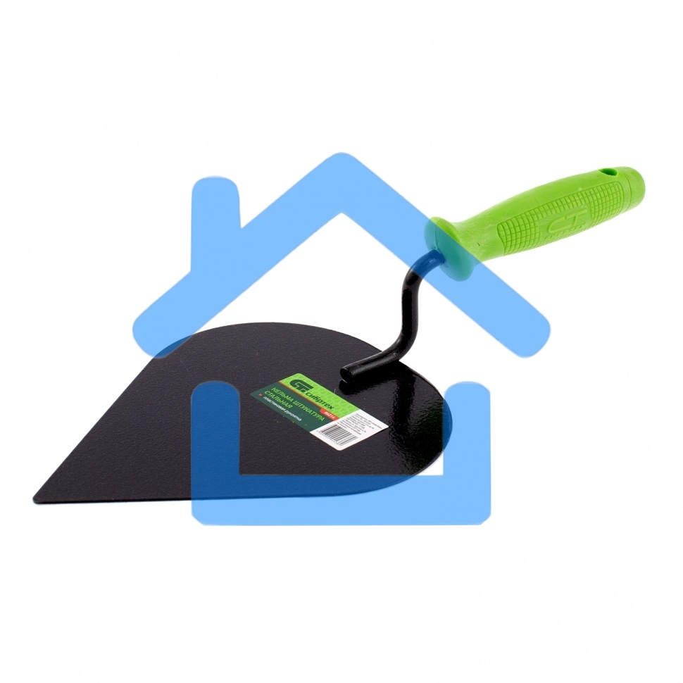 Кельма штукатура, стальная, пластиковая ручка Россия Сибртех