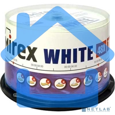 Диск CD-R Mirex 700 Mb, 48х, Cake Box (50), Thermal Print (50/300)