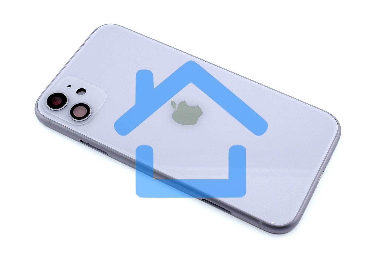 Задняя крышка (корпус) в сборе с рамкой для Apple iPhone 11 фиолетовая