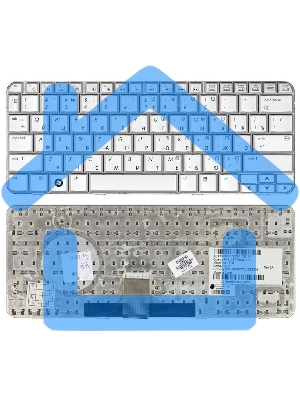 Клавиатура для ноутбука HP Pavilion TX1000 TX2000 TX2500 серебристая