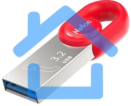 Флешка USB R/W Netac UM2 64Gb <NT03UM2N-064G-32RE>, USB3.0