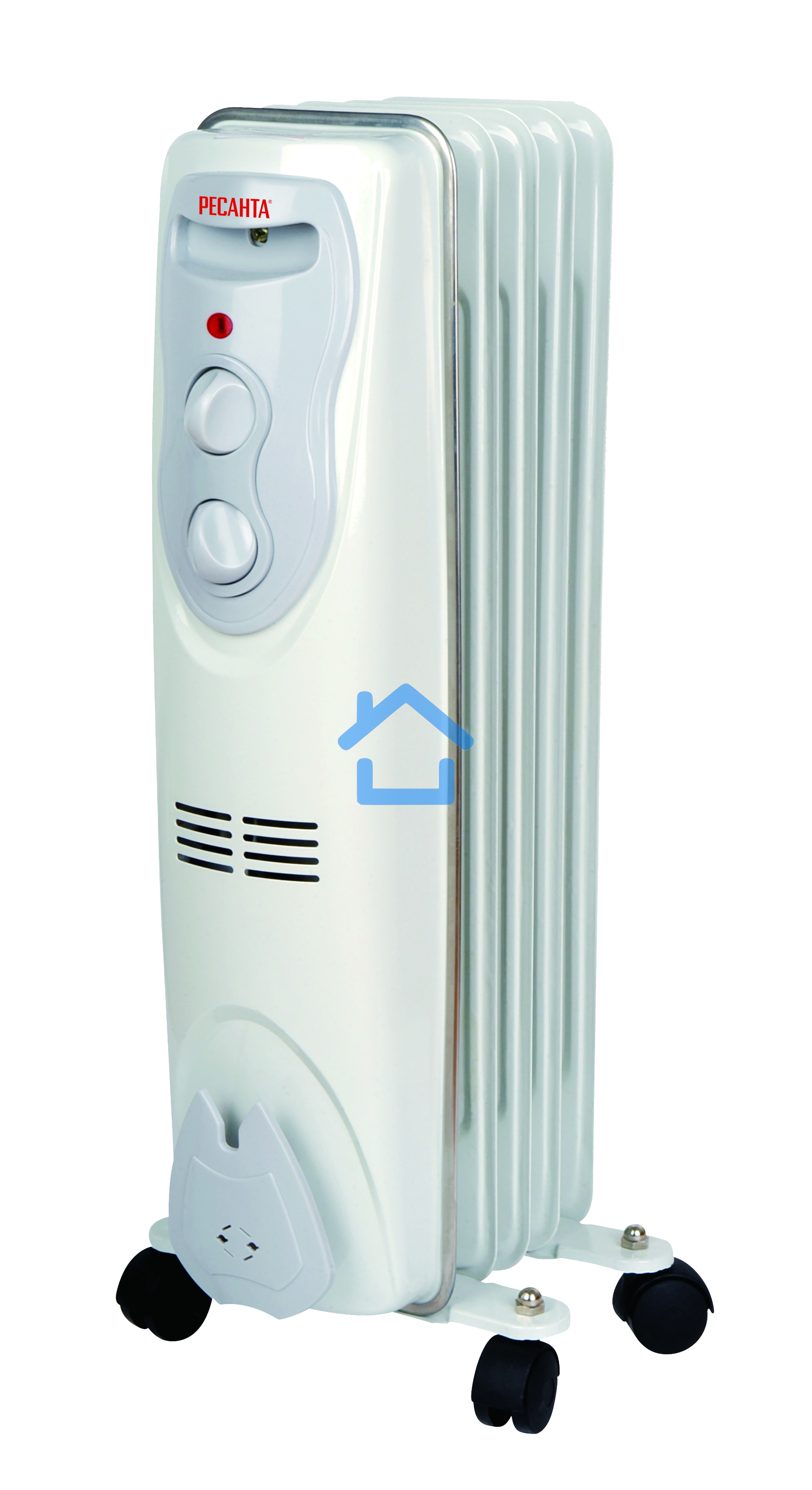 Обогреватель масляный Ресанта ОМ- 5Н (1 кВт) 67/3/6, 5 секц.