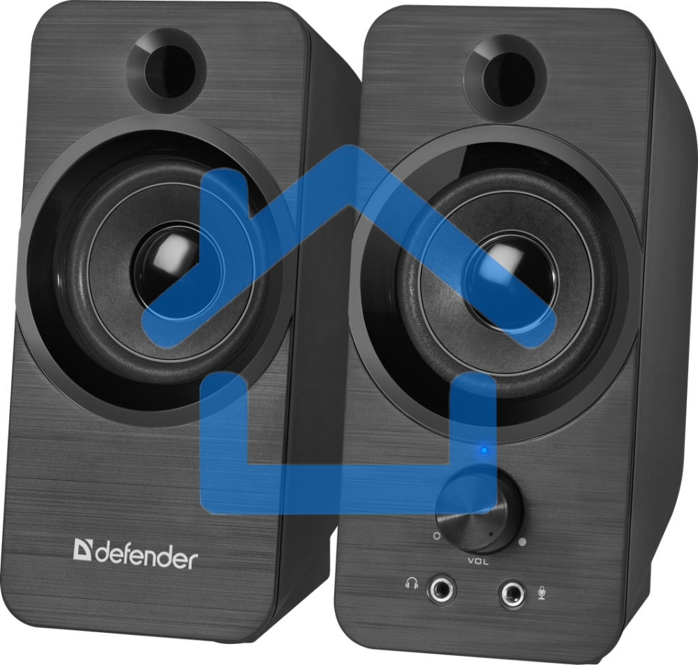 Акустическая система Defender 2.0 SPK-190 черный