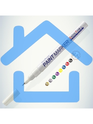 Маркер-краска Extra Fine 1мм нитро-основа бел. MunHwa Б0048236