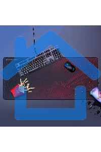 Игровой коврик для мыши ASUS ROG Scabbard II (900 x 400 x 3 мм, резина, тканый материал, cиликон, 90MP00S0-B0UA00)