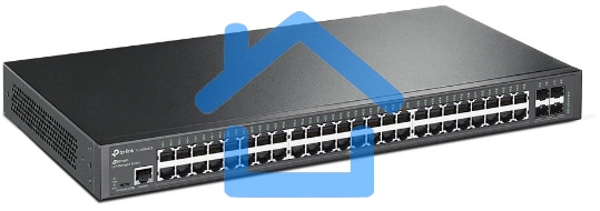 Коммутатор 48-портовый гигабитный управляемый уровня 2+ TP-Link TL-SG3452X JetStream с четырьмя слотами SFP+ 10 Gbит/с