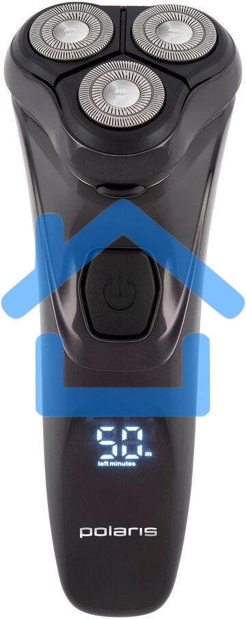 Электробритва роторная Polaris WaterFlex PMR 0415R реж.эл.:3 питан.:элек.сеть/аккум. черный