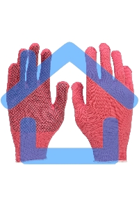 Перчатки в наборе, 4 пары, цвета в ассортименте, ПВХ точка, L, Россия Palisad