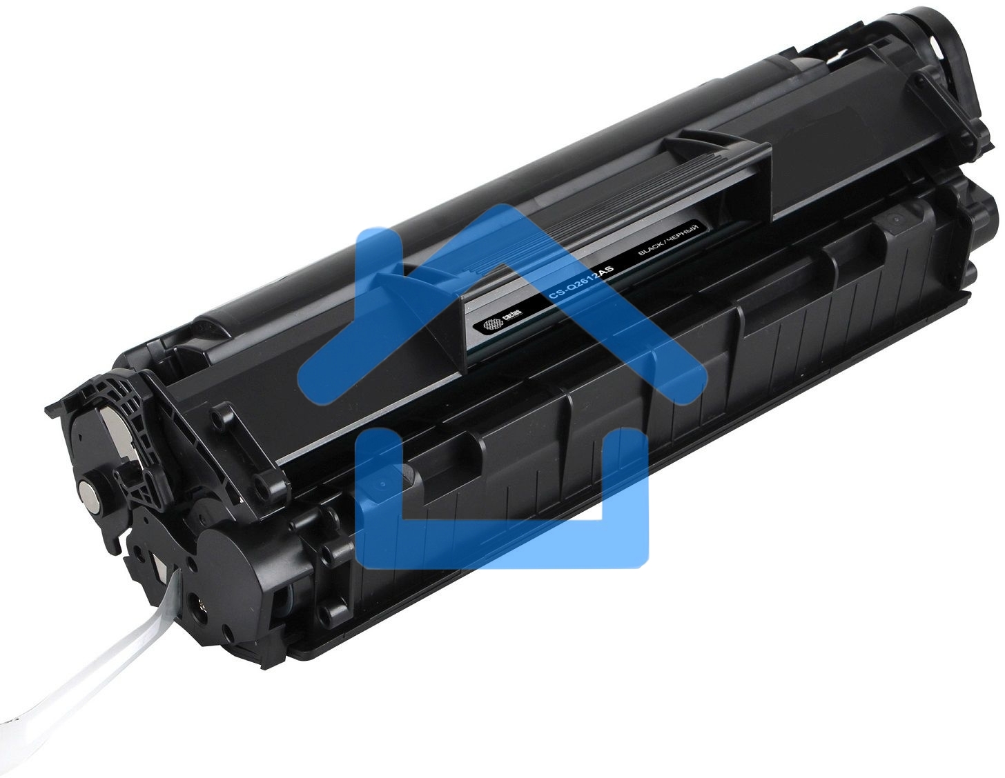 Картридж лазерный Cactus CS-Q2612AS (тип Q2612AS) черный (2000 стр.) для HP 1010/1012/1015/1018/1020/1020Plus/1022/3015/3020
