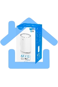Бесшовный Mesh роутер Cudy M3000(2-PACK) AX3000 10/100/1000/2500BASE-T, белый (упак.:2шт)