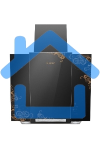 Вытяжка наклонная Gefest ВО 3603 К19 черный/золотистый, 60 см, 550 куб. м/ч, 76 дБ