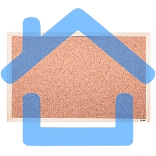 Демонстрационная доска Cactus CS-CWBD-30x45 пробка пробковая 30x45см деревянная рама коричневый