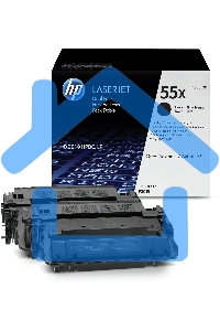 Картридж лазерный набор из 2 шт HP LaserJet CE255XD черный для LJ P3015(2 х 12500стр)