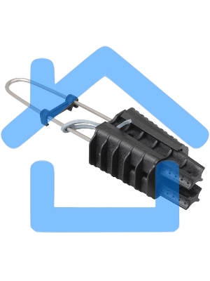 Зажим анкерный ЗАБ 16-35 М (РА25х100) ИЭК UZA-14-D16-D25-M