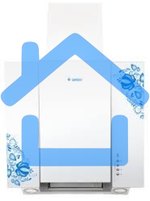 Вытяжка наклонная Gefest ВО 3603 К18 белый, 60 см, 550 куб. м/ч, 65 дБ