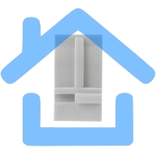 Крепеж-клипса для монтажного пистолета Ø 16 мм, серая (100 шт/уп) Rexant