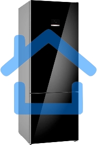 Холодильник Bosch KGN56LB31U черный двухкамерный 400/105л морозилка снизу