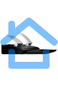 Руль SVEN GC-W300 (педали, вибро, лепестки, D-pad, 10 кл, резин. вставки, PC, цифр. и аналог.