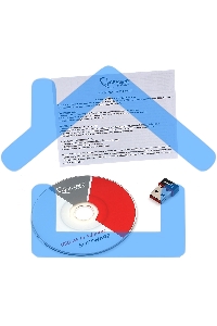 Сетевой микро адаптер WiFi Gembird 150 Мбит, USB, 802.11b/g/n