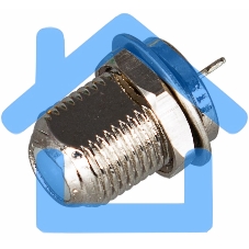 Разъем гнездо F на корпус с контактом PROconnect